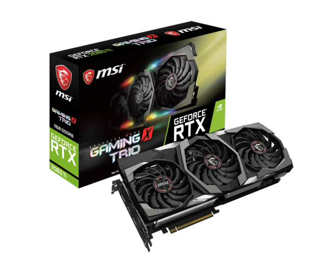 MSI GeForce RTX 2080 Ti GAMING X TRIO 11GB GDDR6 - 445389 - zdjęcie